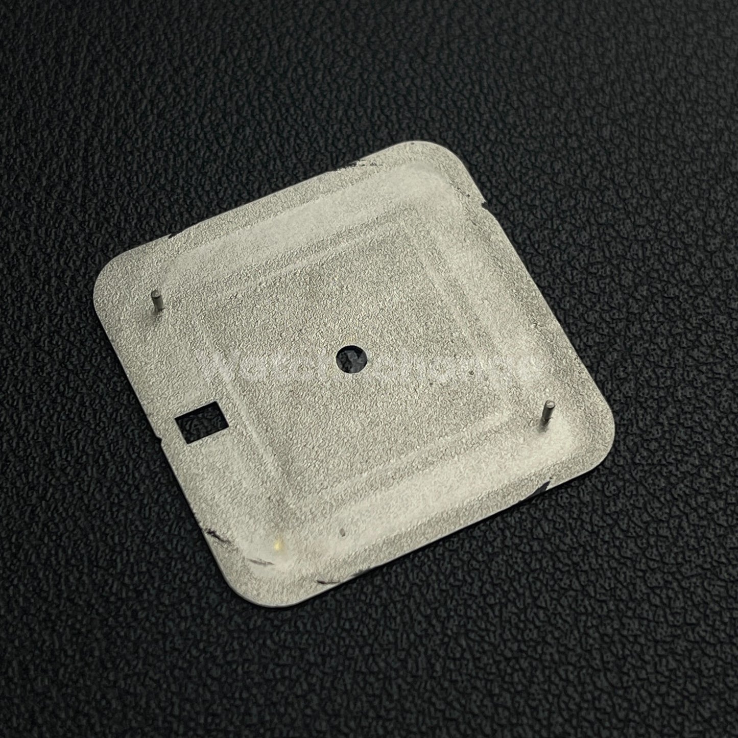 27mm Green Square Watch Dial for NH35A Automatic Movement