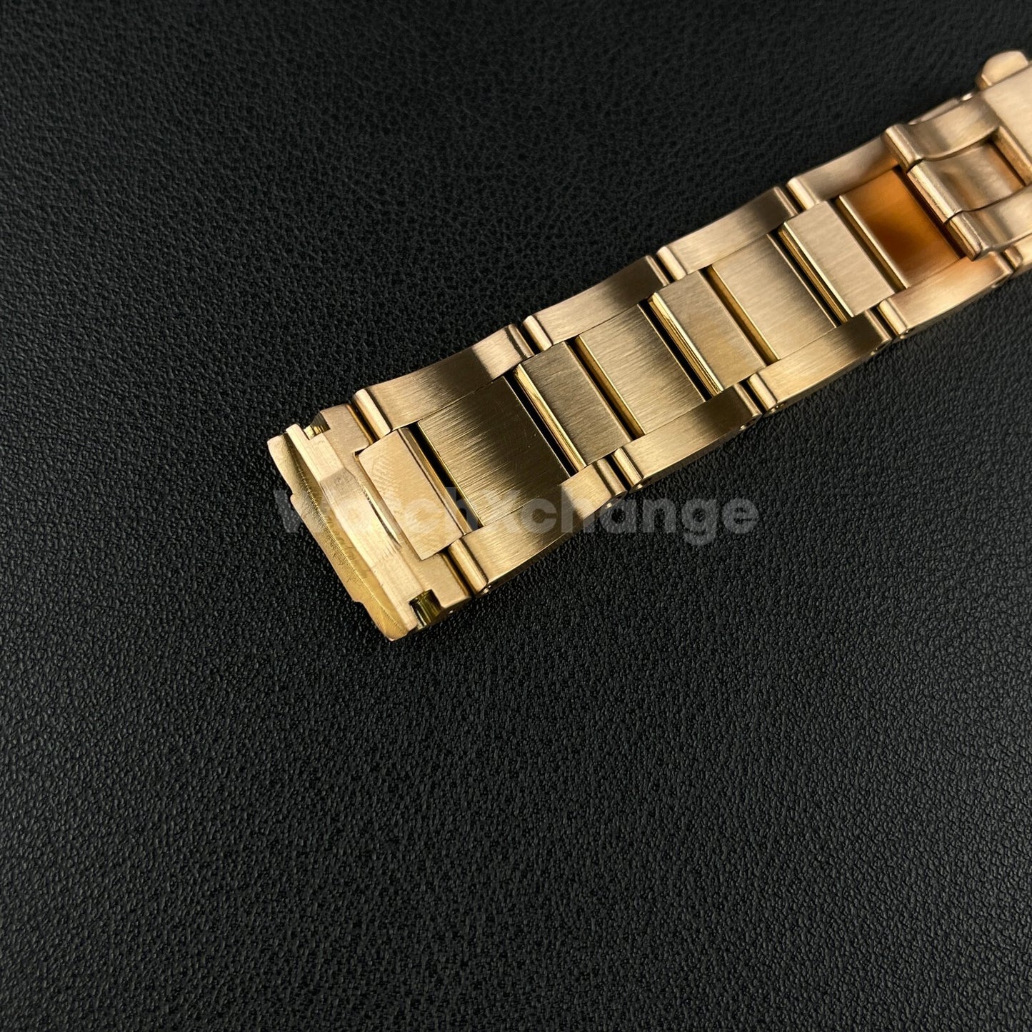 23mm Rose Gold Stainless Steel Watch Band Strap For Cartier Calibre W7100015