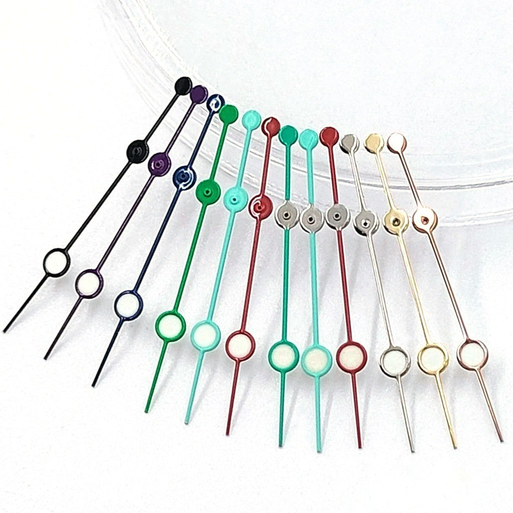 Circle Dot Second Watch Hand For Seiko NH35 NH36 7S26 7S36 4R35 Various Colours