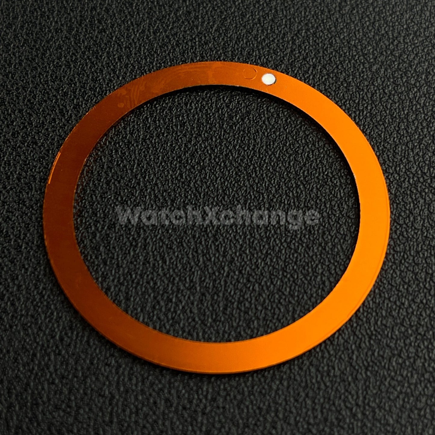 Grey & Orange 38mm Flat Aluminium Bezel Insert For Divers Watch Seiko Mod Turtle
