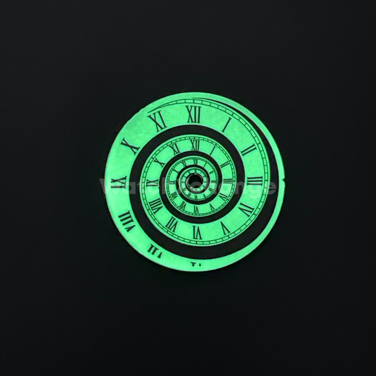 28.5mm Lume Roman Numeral Watch Dial for SEIKO NH35 4R36 Watch Movement Parts