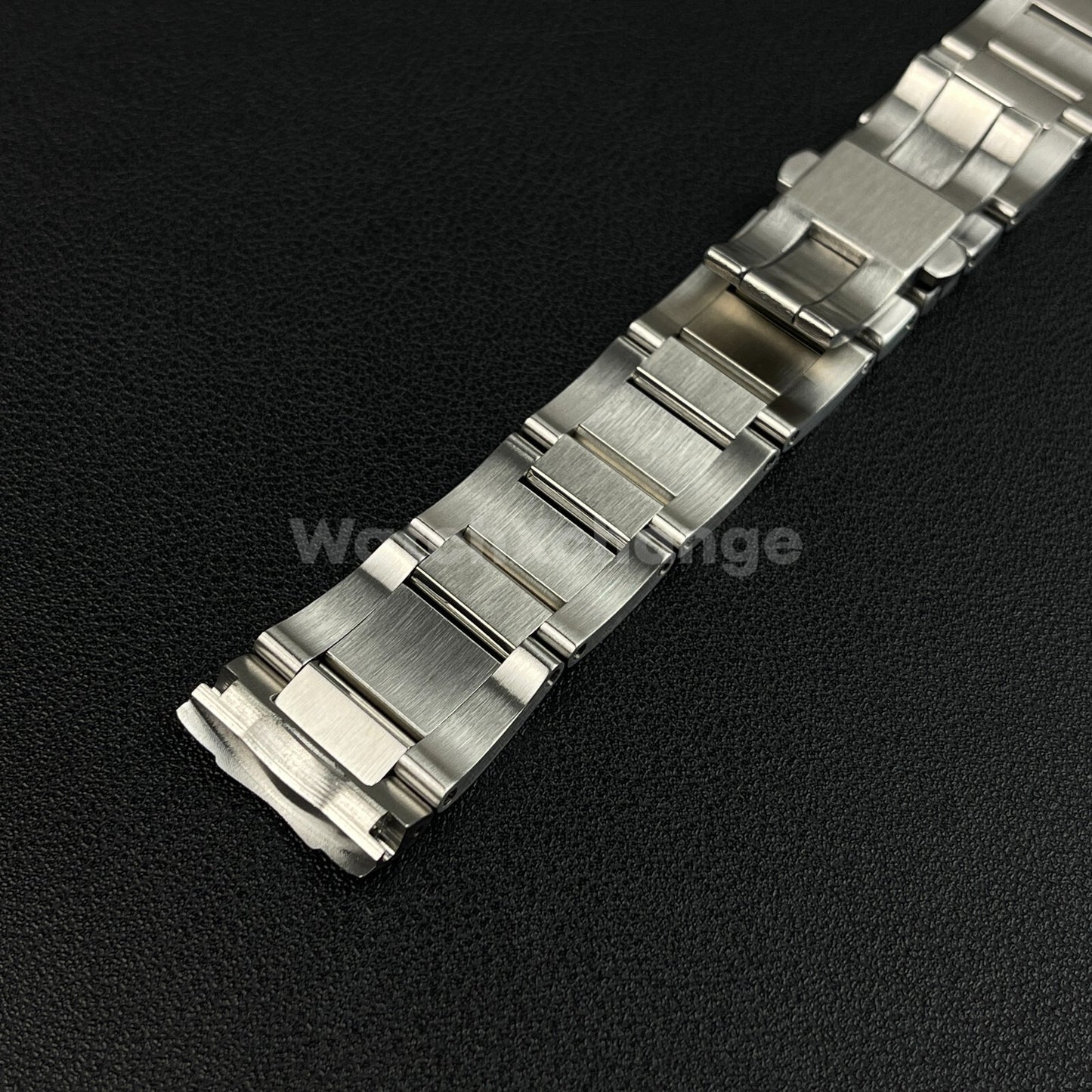 23mm Silver Stainless Steel Watch Band Strap For Cartier Calibre W7100015