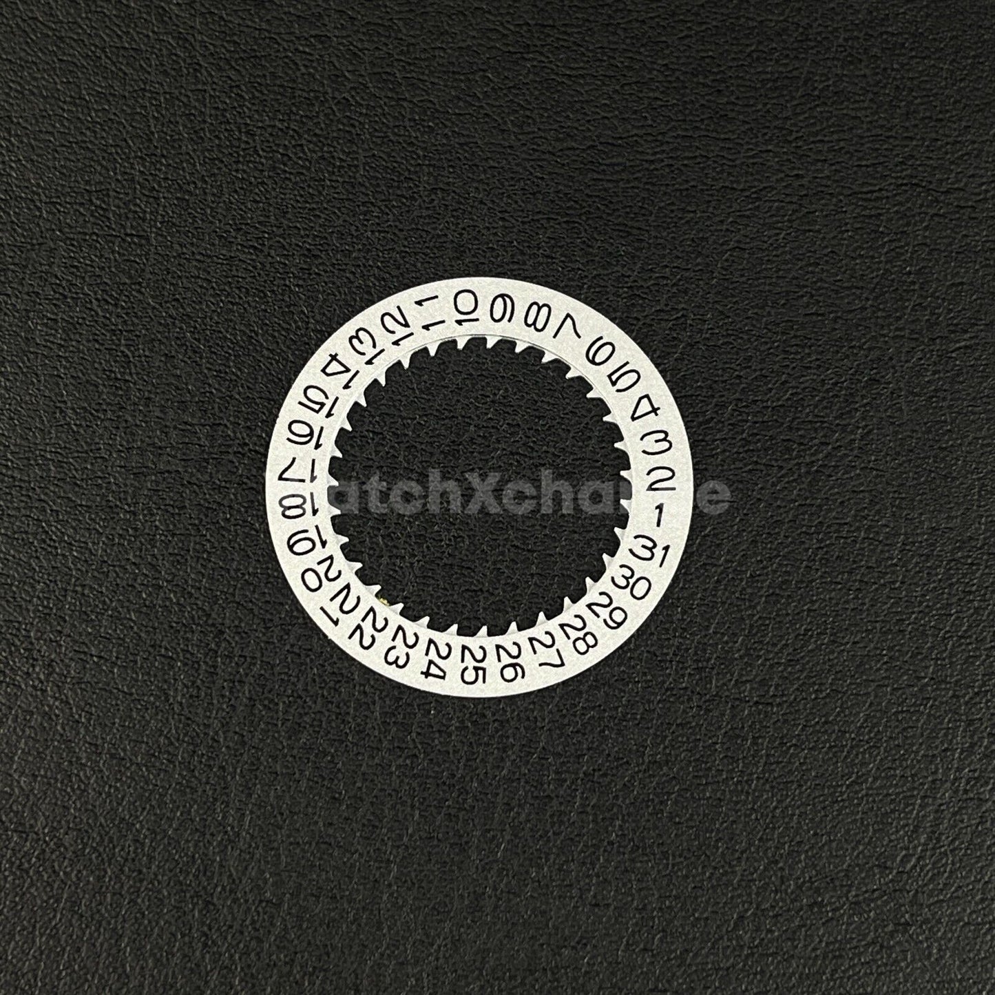 Silver & Black Date Disk Wheel for NH36 NH35 Movement Date@3 Crown Position