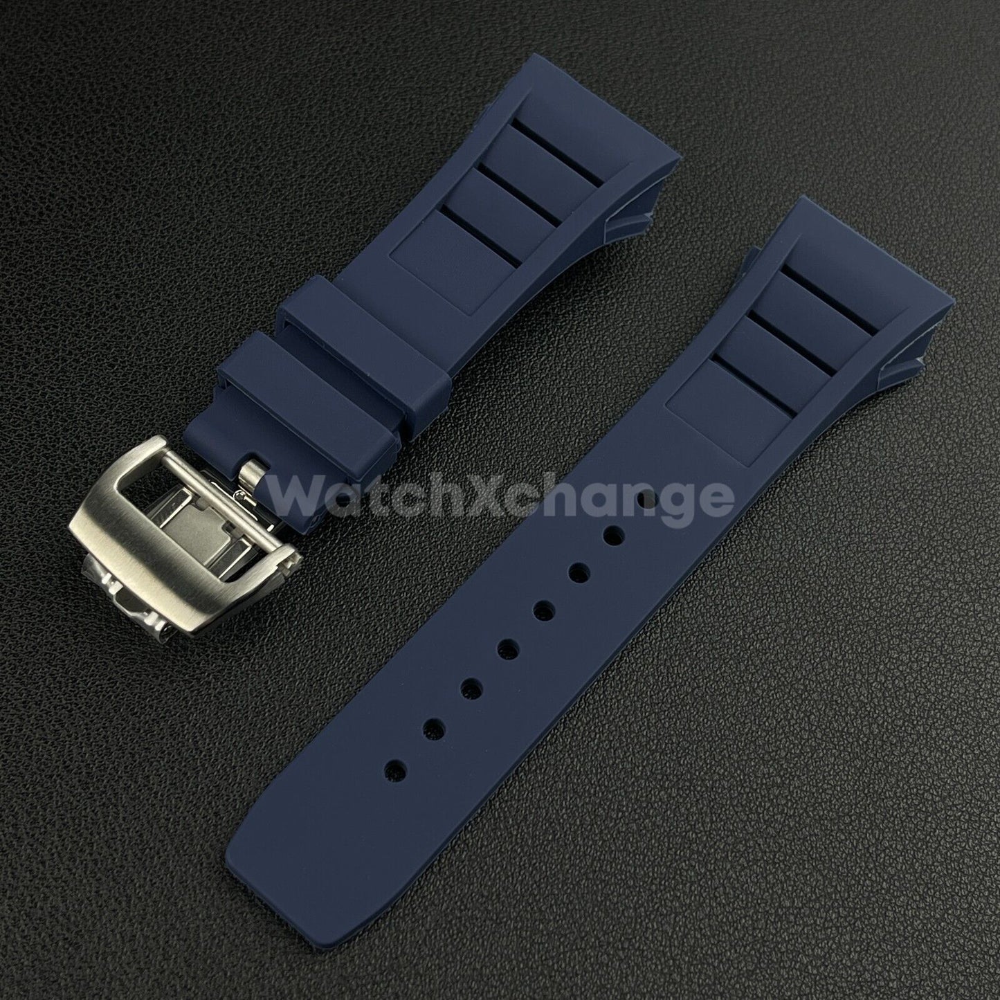 Waterproof Rubber Strap for Richard Mille Mens Silicone Watch Band 25mm x 20mm