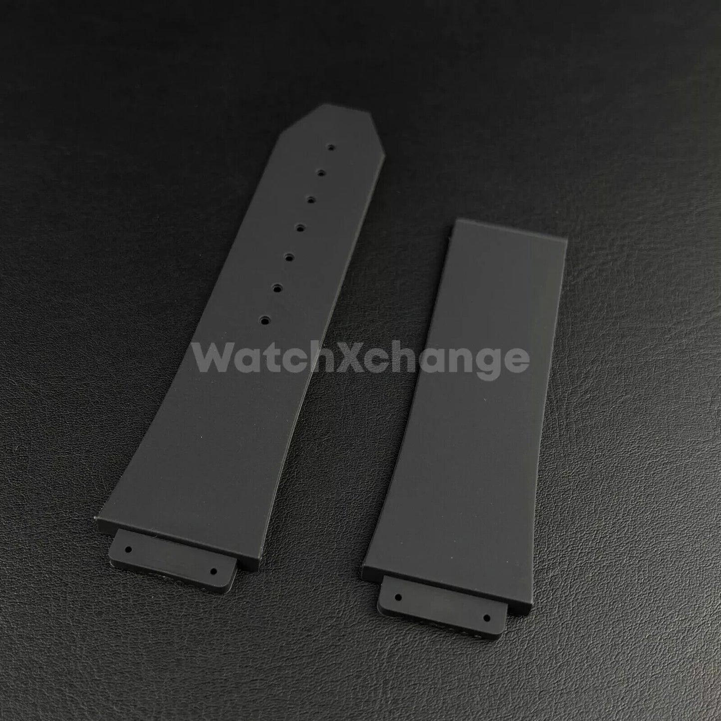 Black Rubber Silicone Watch Strap Waterproof Band Fit HUBLOT BIG BANG 19 22 23mm