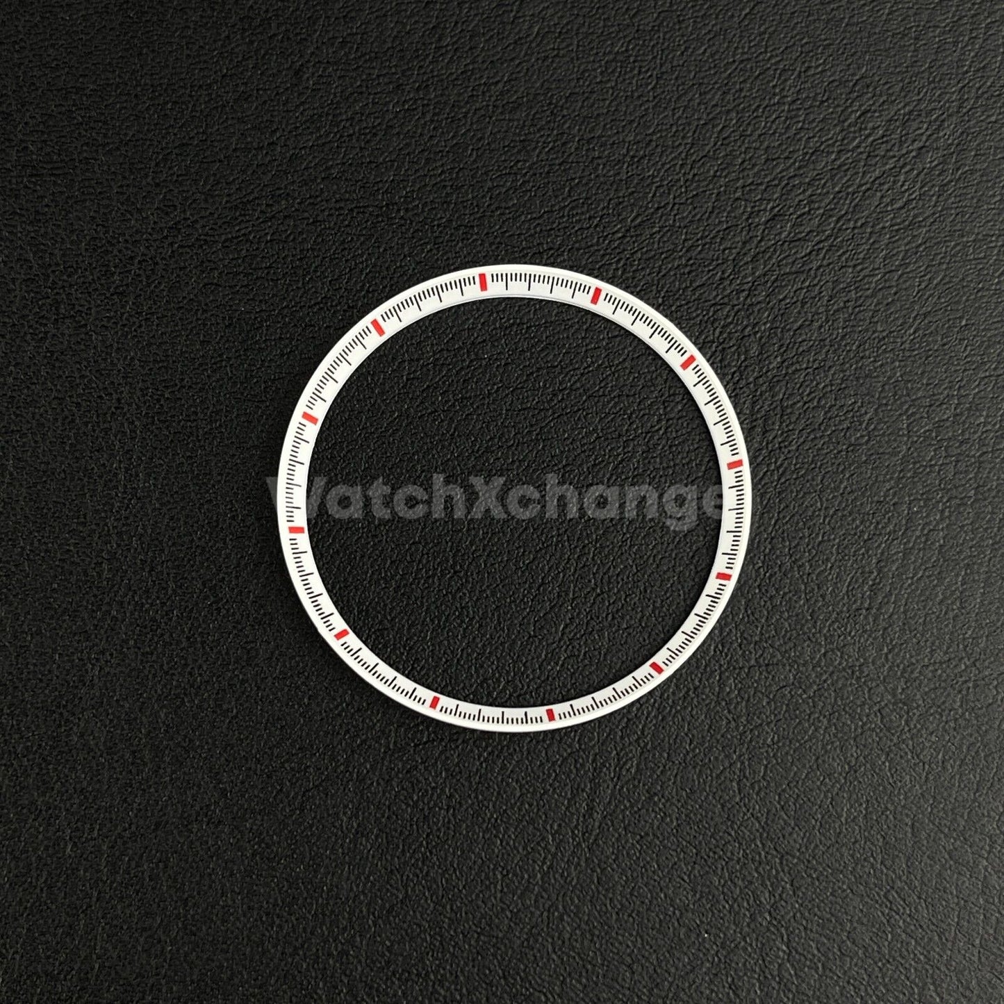 White & Red Chapter Ring for Seiko SKX007 SRPD & Mod Watches 30.5mm NH36 NH35