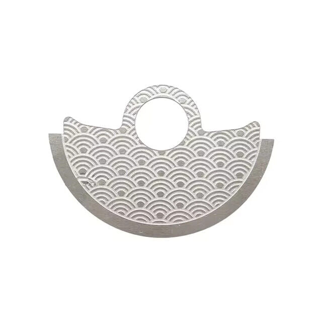 Wave Pattern Automatic Hammer Patch NH35 Movement NH36 Metal Sheet Rotor Patch