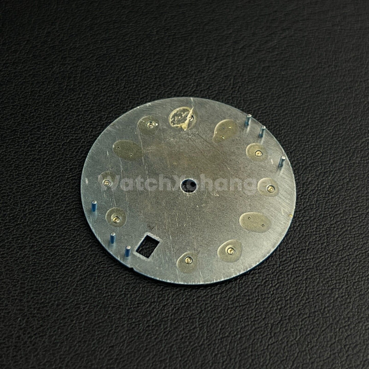 Defective 28.5mm Blue Watch Dial for SEIKO NH35 NH36 Watch Movement Parts