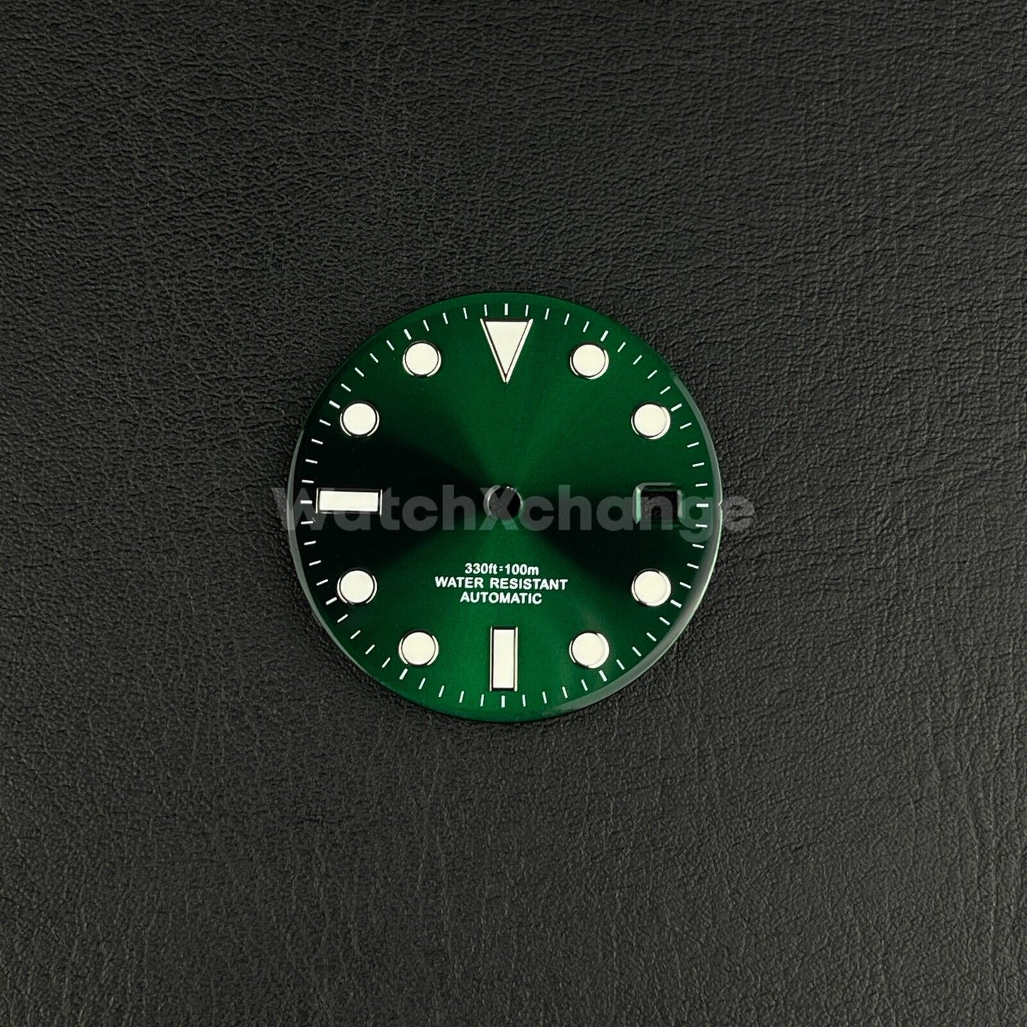 28.5mm Green Watch Dial for SEIKO NH35 NH36A 4R36 Watch Movement Parts