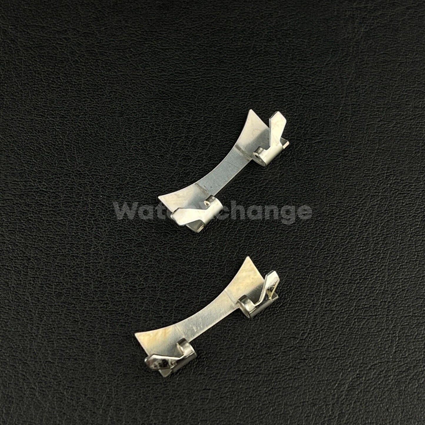 2 Piece Curved End for Link Wristwatch Band Strap 12mm - 24mm Wristband