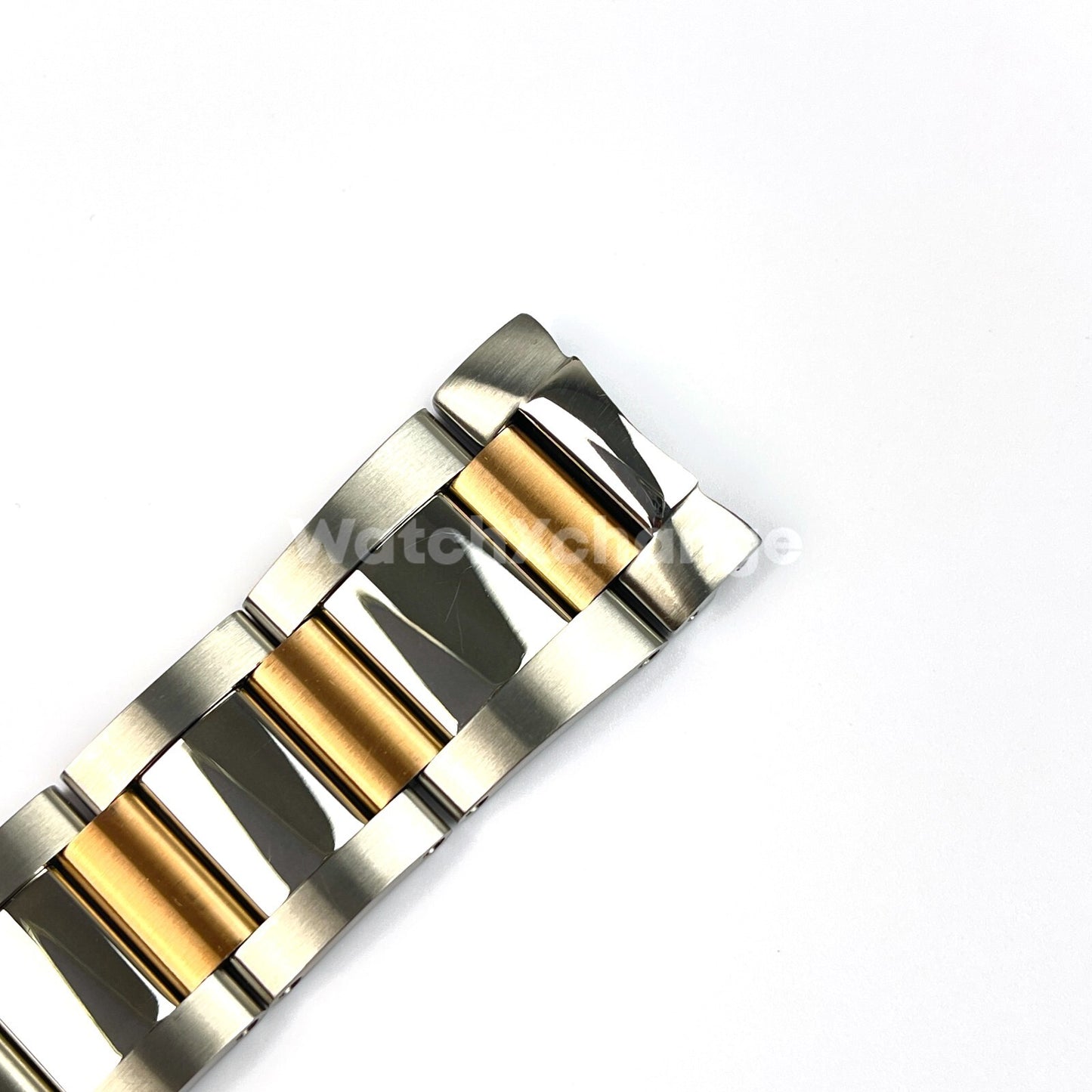 23mm Silver Rose Gold Stainless Steel Watch Band Strap Cartier Calibre W7100015