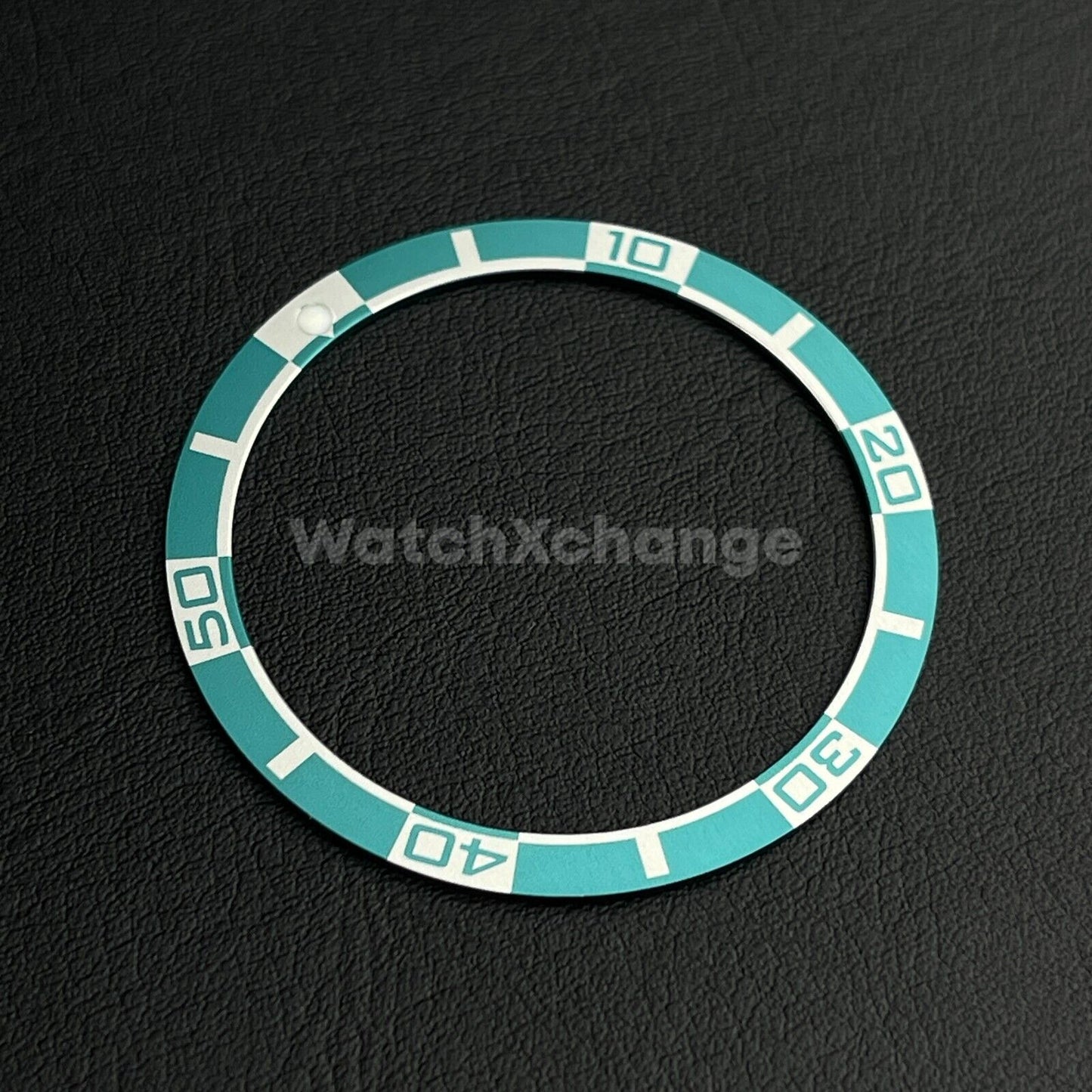 Turquoise 38mm Flat Aluminium Bezel Insert For Diver Watch Seiko Mod SKX SRPD