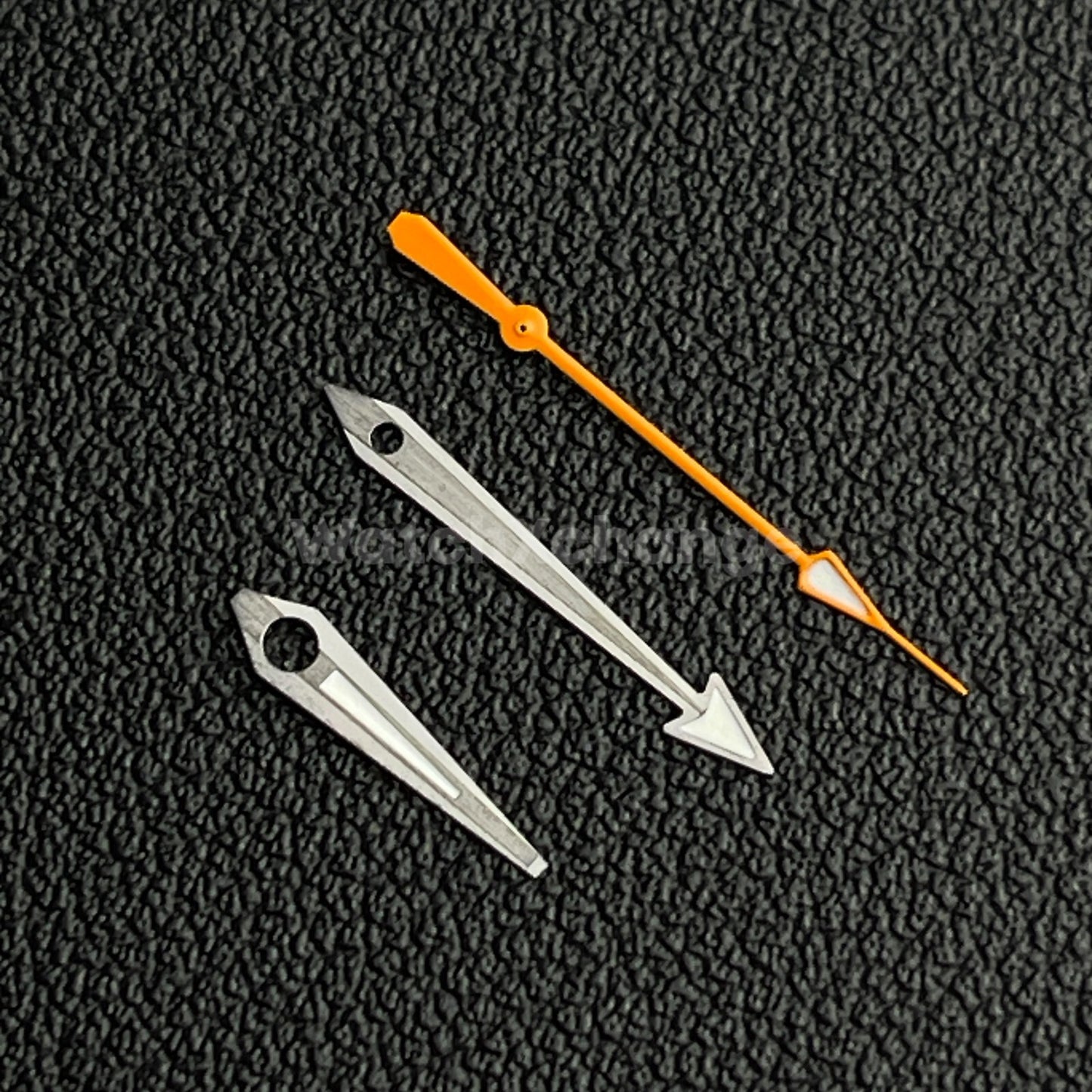 Grey & Orange Watch Hands For SEIKO NH35 NH36 Movements