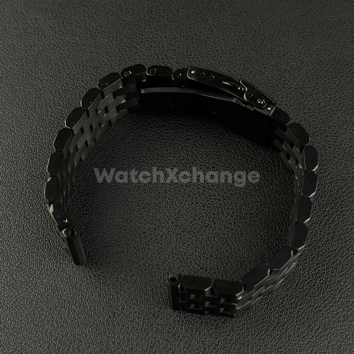Black Stainless Steel Super Engineer Watch Band Bracelet For Seiko 18mm - 24mm