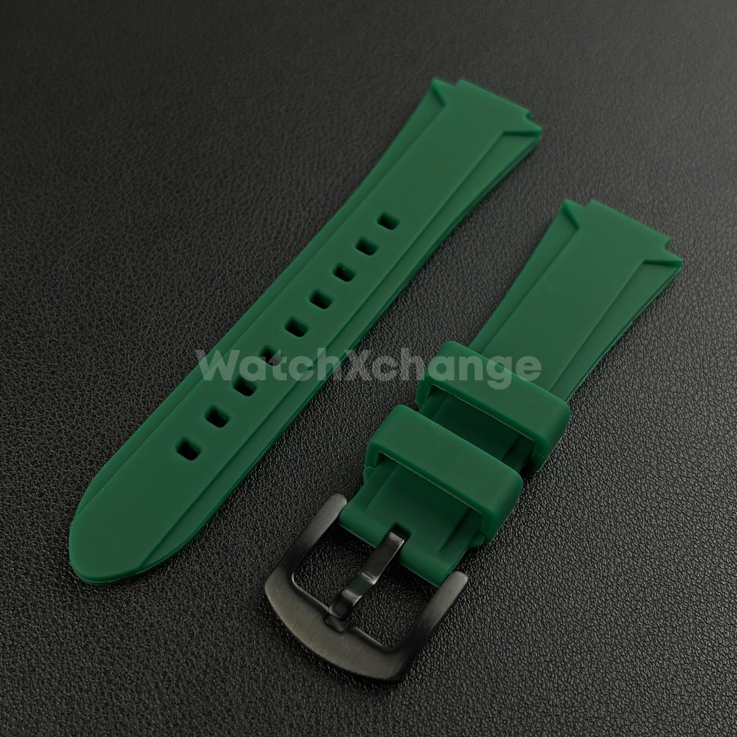 Green Rubber Watch Band Strap For Timex Tide Compass T2N721 T2N720 TW2V22200