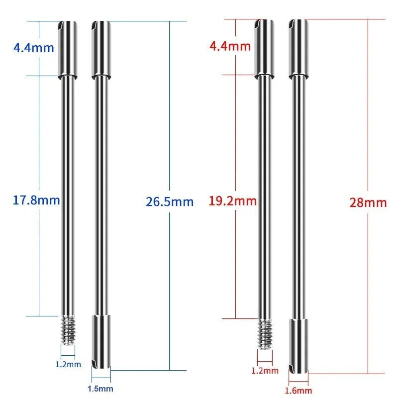 Watch Screw Tube Bar for AP Audemars Piguet Royal Oak Strap Band Link 26.5/28mm