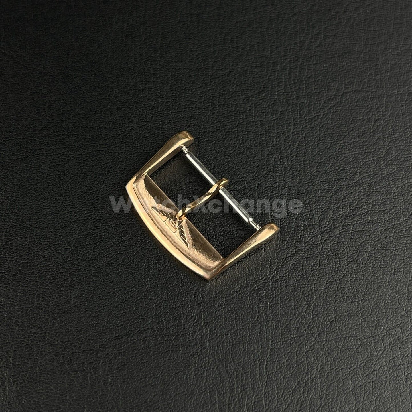 Rose Gold Longines Classic Tongue Buckle Leather Watch Strap Band Clasp 18 20mm