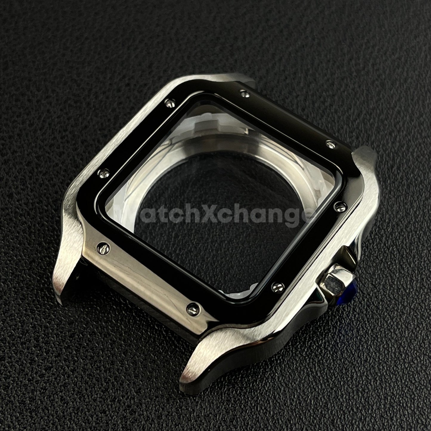 38mm Square Watch Case Stainless Steel NH35 4R35 NH36 4R36 Movements