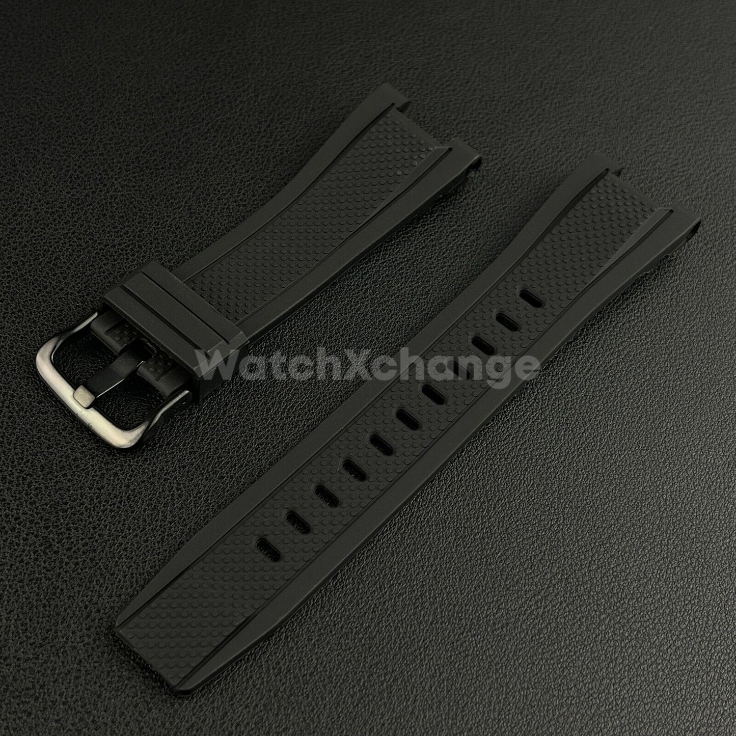 Black Silicone Watch Strap For Casio G-Shock GST-W120L S130L S310 B100 GST-W100G