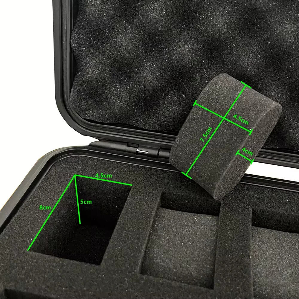 10 Watch Storage Case Shock Proof Travel Resistant Lock Lockable Waterproof