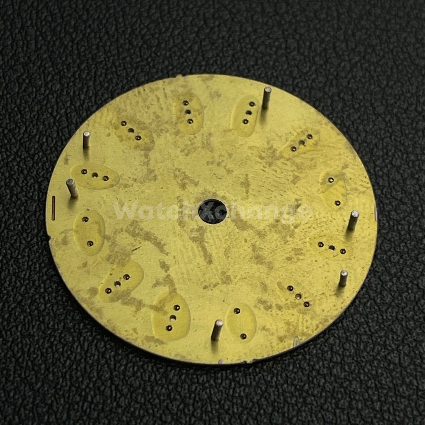 29mm Yellow & Silver Watch Dial for Miyota 8205 8215 821A Watch Movement Parts