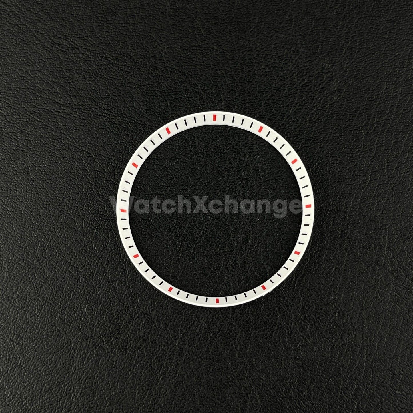 White & Red Chapter Ring for Seiko SKX007 SRPD & Mod Watches 30.5mm NH36 NH35