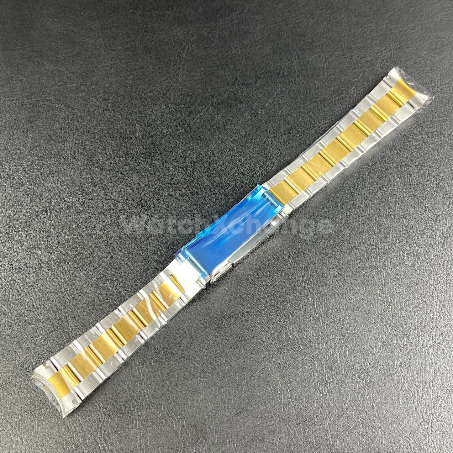 Silver Gold Watch Strap Band Replacement fit Rolex Submariner, Daytona, GMT 20mm