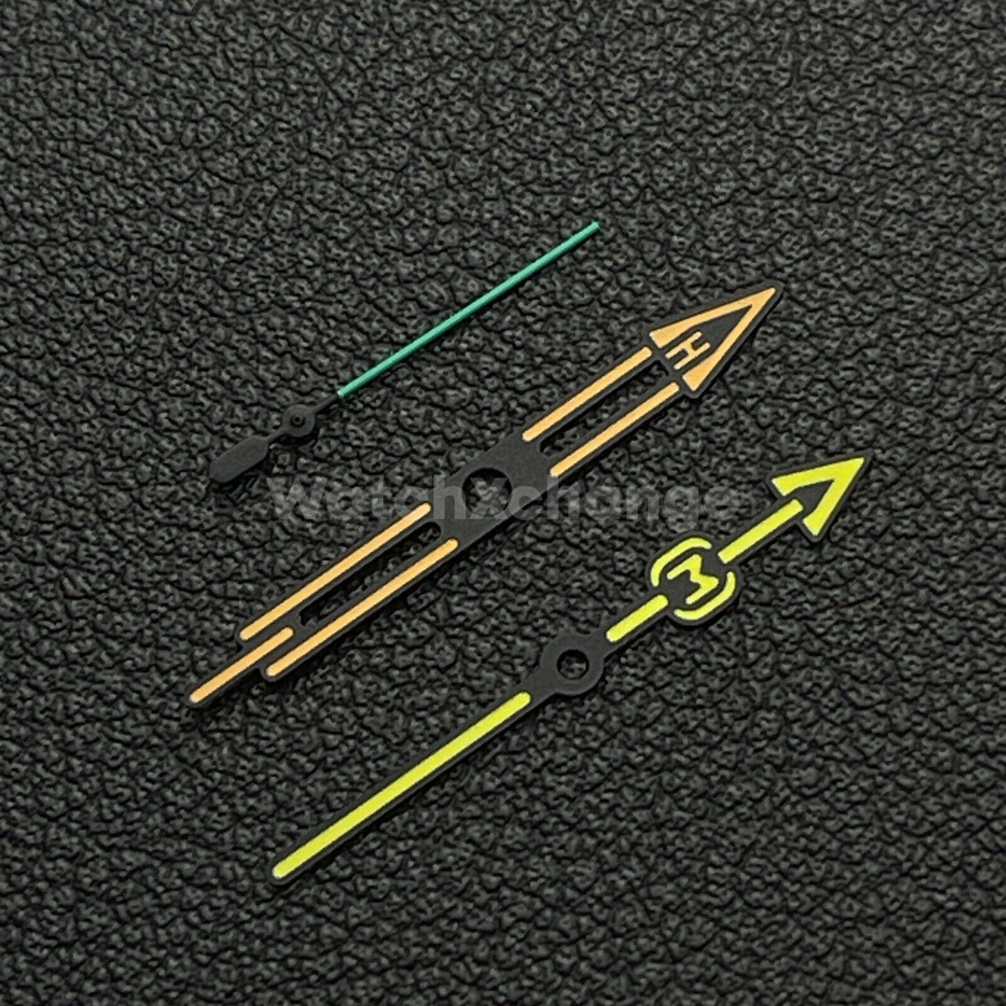 Green Yellow Orange Watch Hands For SEIKO NH35A/36/4R/7S Movements