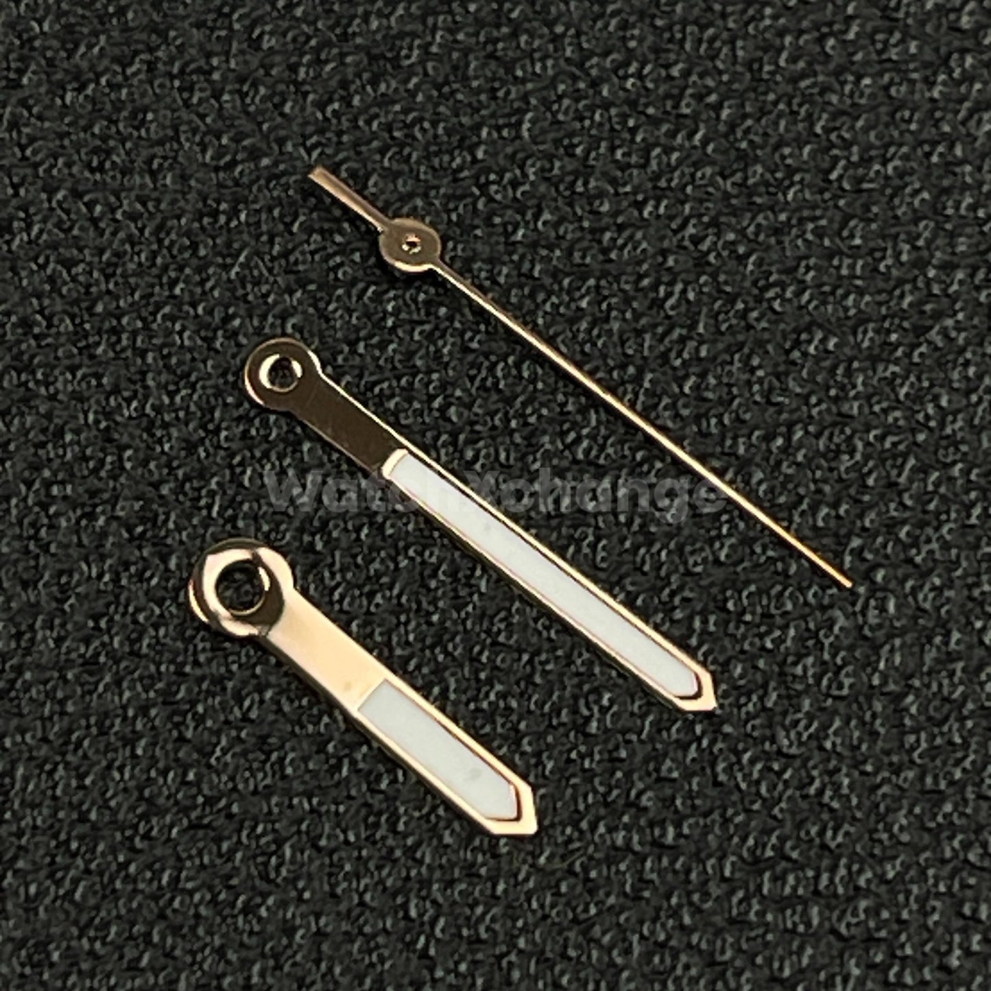 Rose Gold White Arrow Sword Watch Hands For Seiko VX12 VX32 VX43 Quartz Movement