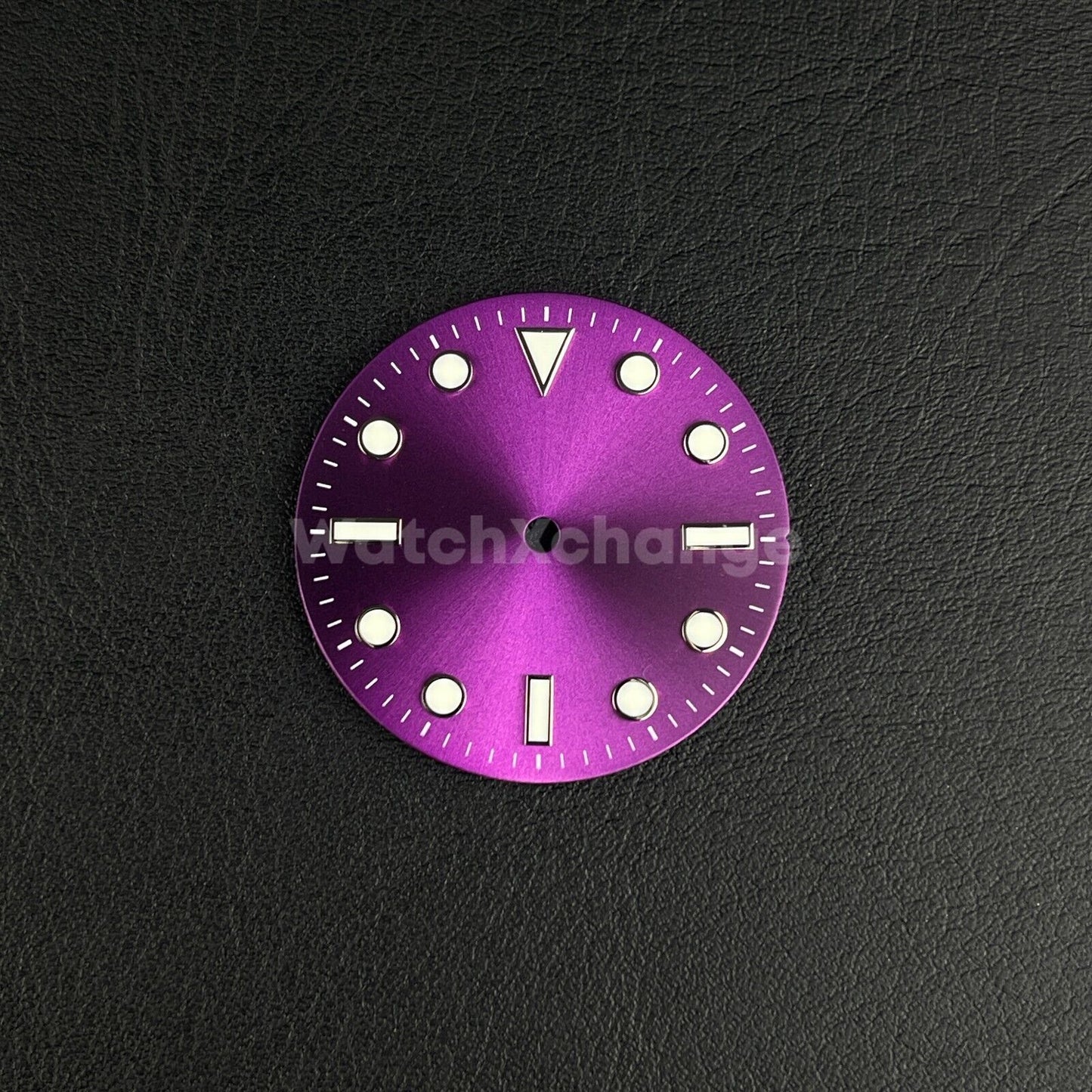 28.5mm Purple Watch Dial for SEIKO NH35 NH36 Watch Movement Parts