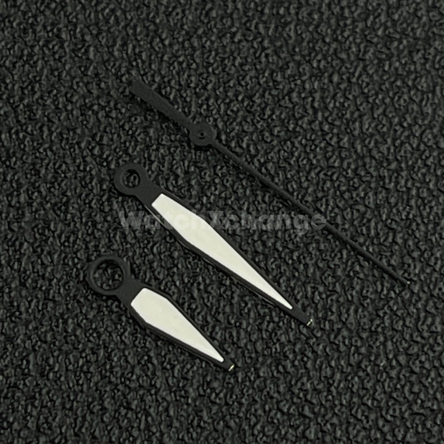 Black & White Watch Hands For SEIKO NH35 NH36 Movements Pilot Style