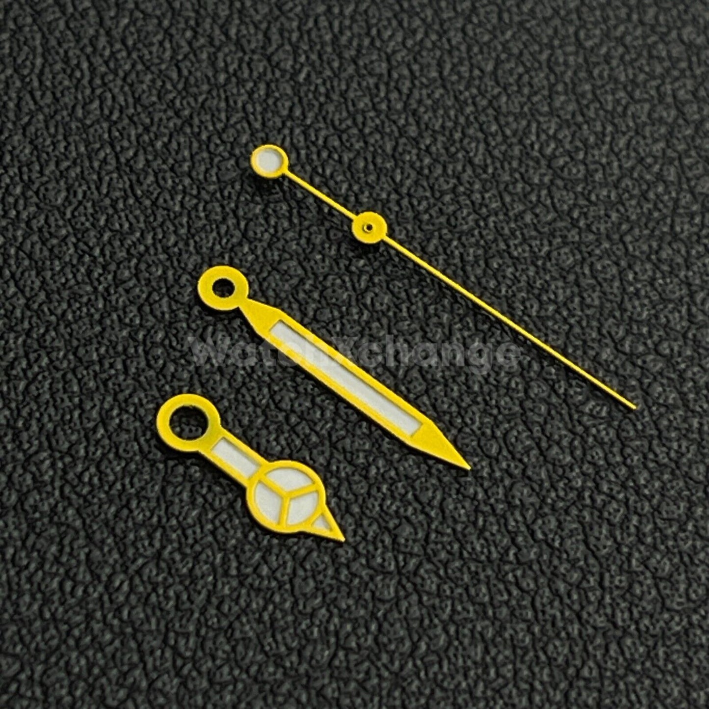 Yellow Mercedes Watch Hands For SEIKO NH35A/36/4R/7S Movements