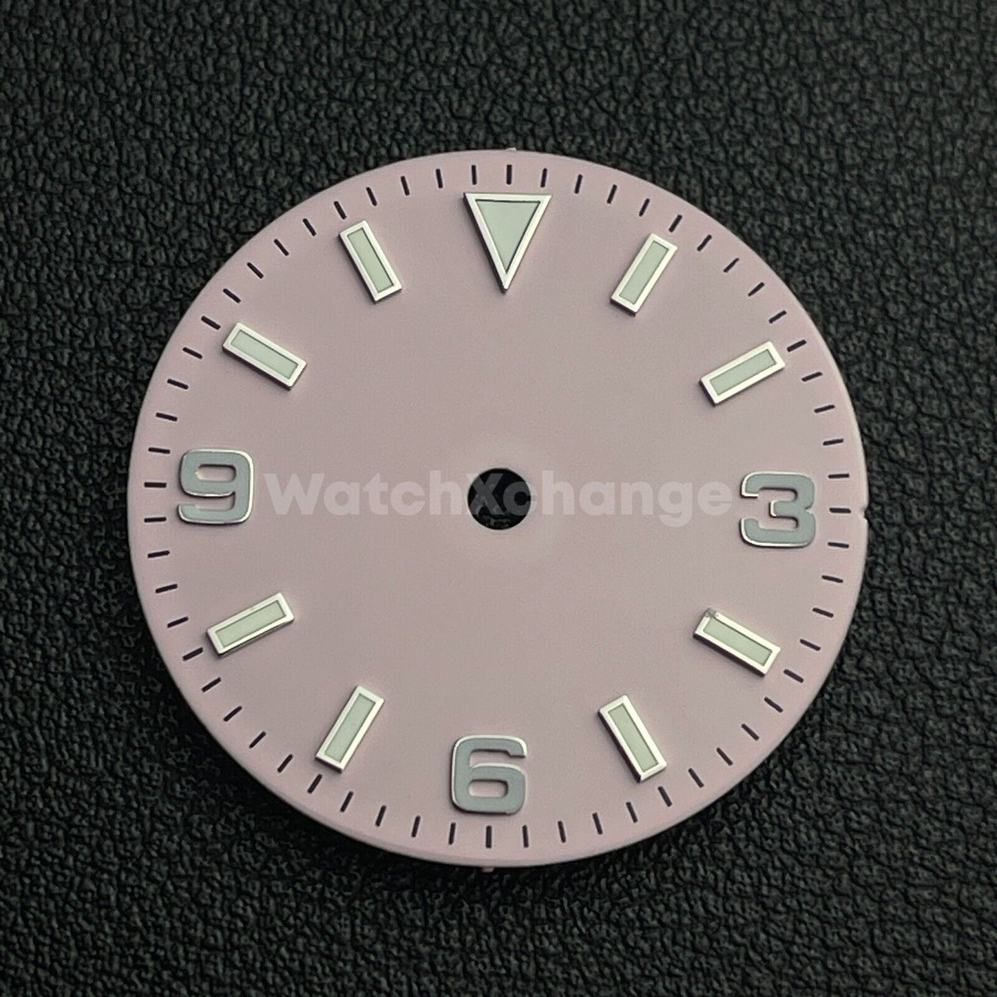29mm Pink & Silver Watch Dial for Miyota 8205 8215 821A Watch Movement Parts
