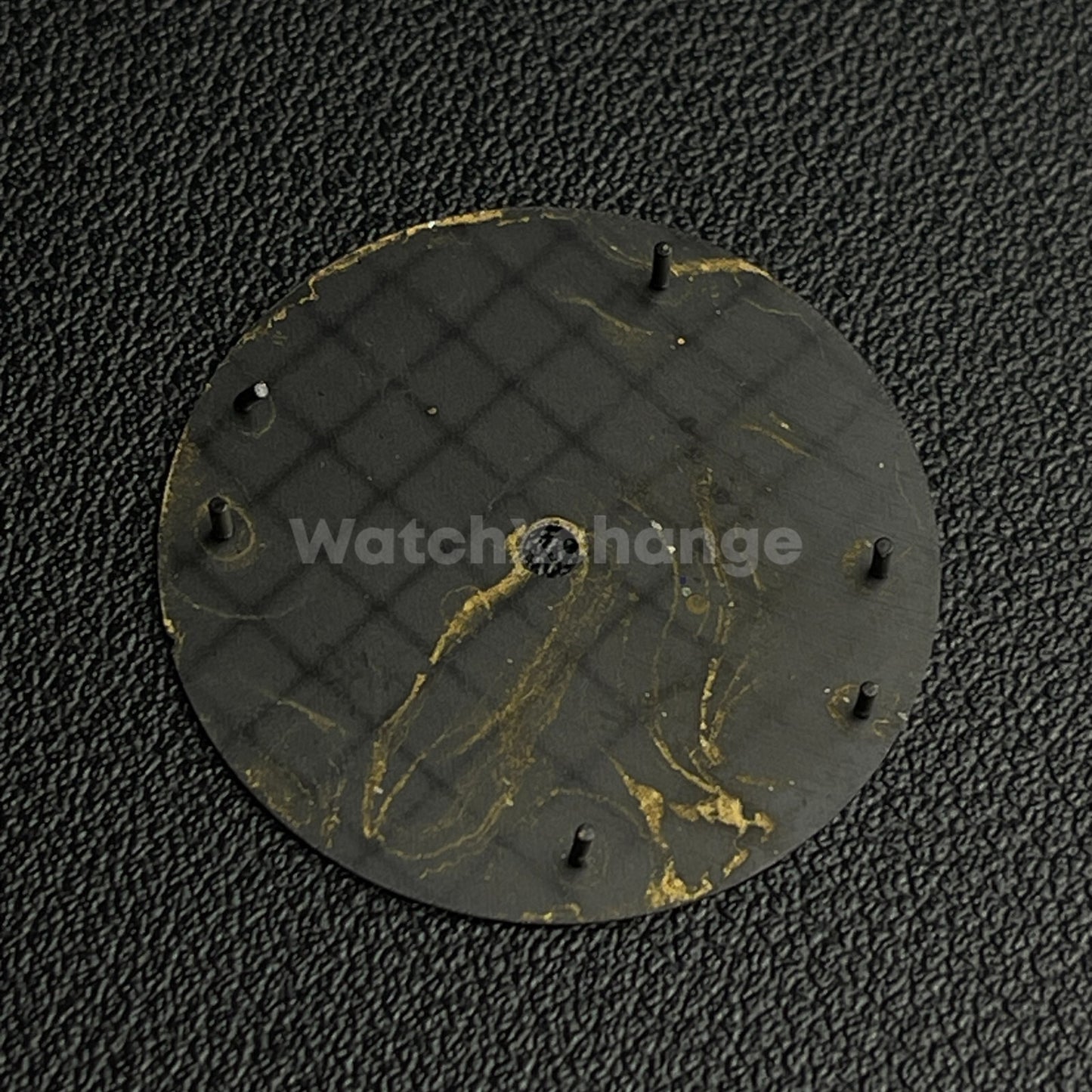29mm Black Watch Dial w/Green Luminous Replacement for NH35 NH36 Movement Parts
