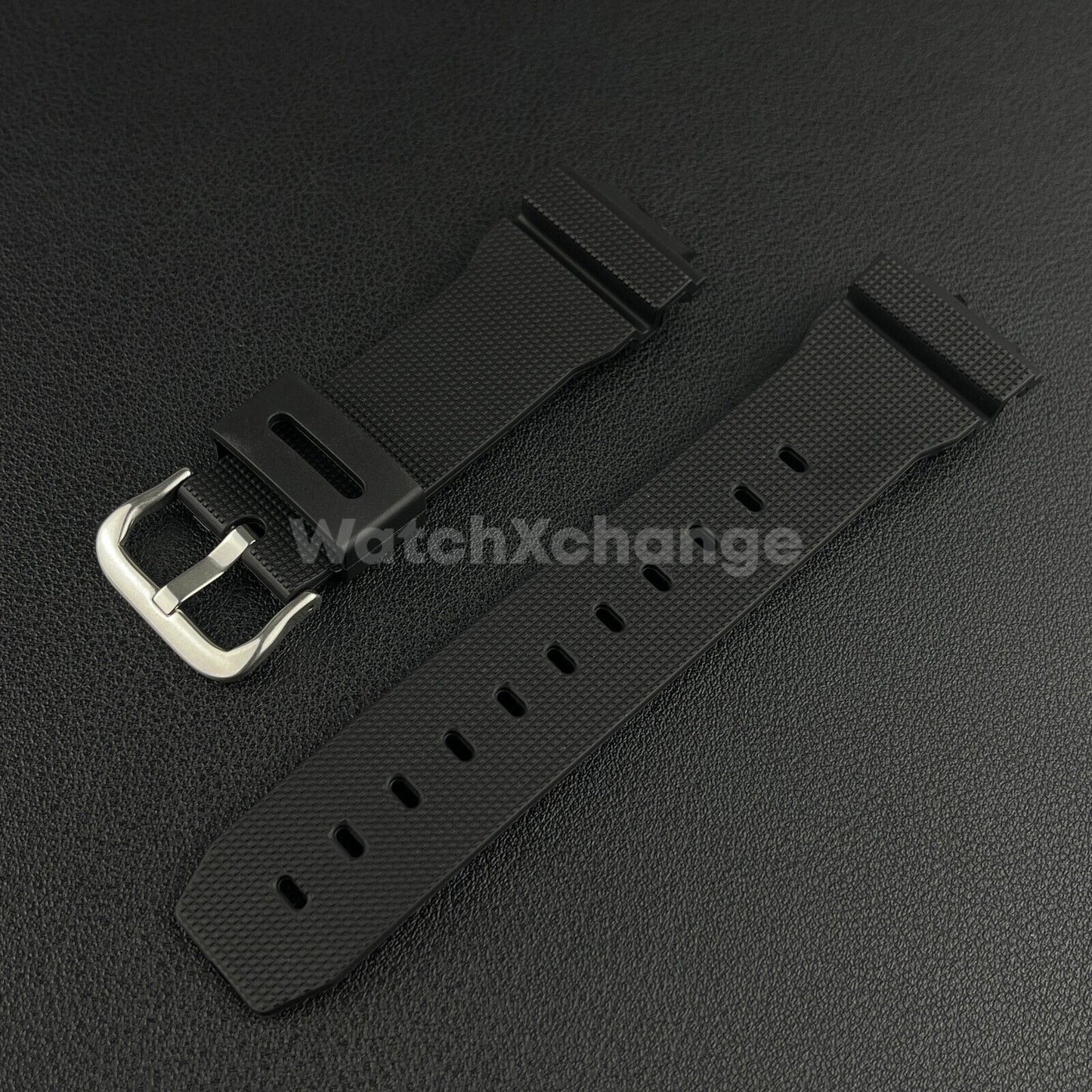 Black Watch Strap For G-SHOCK Replacement Rubber Band CASIO GM-2100 GA2100 16mm