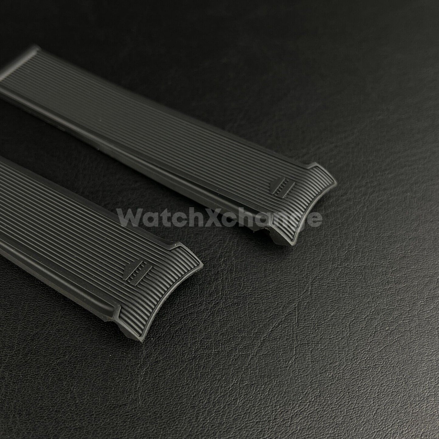 Black Silicone Watch Strap For TAG HEUER CARRERA AQUARACER Rubber 20mm 22mm Band