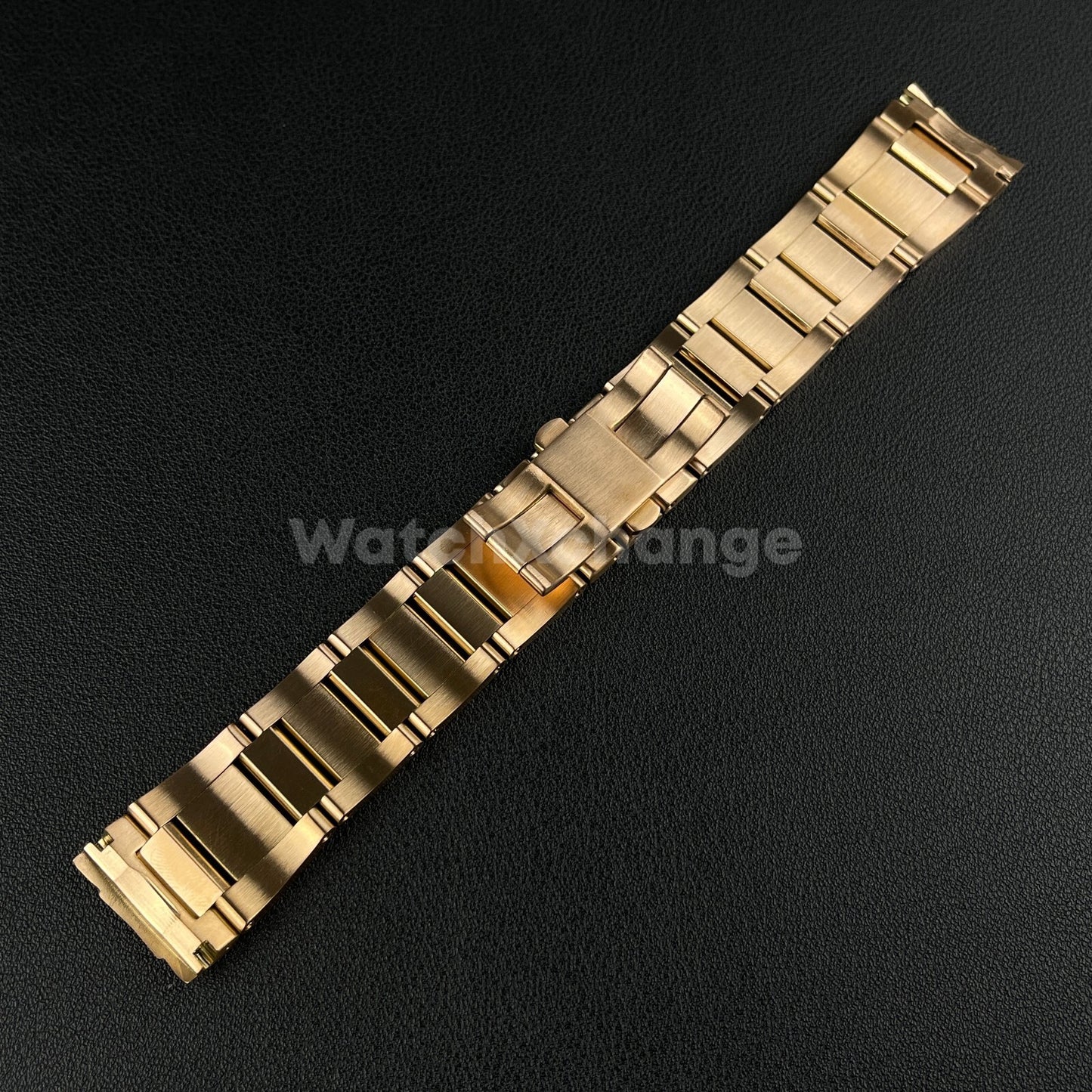 23mm Rose Gold Stainless Steel Watch Band Strap For Cartier Calibre W7100015