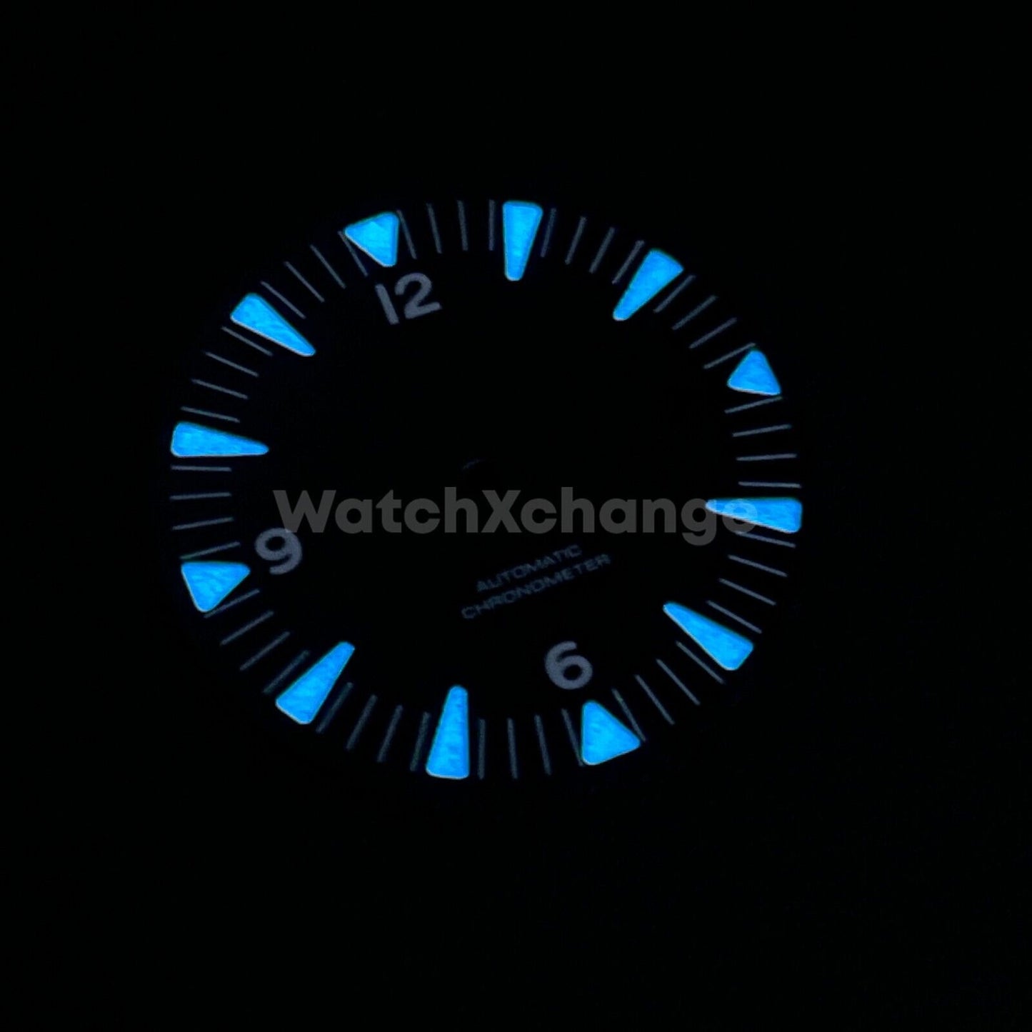 31mm Black & Orange Watch Dial for SEIKO NH35 NH36 Watch Movement Parts