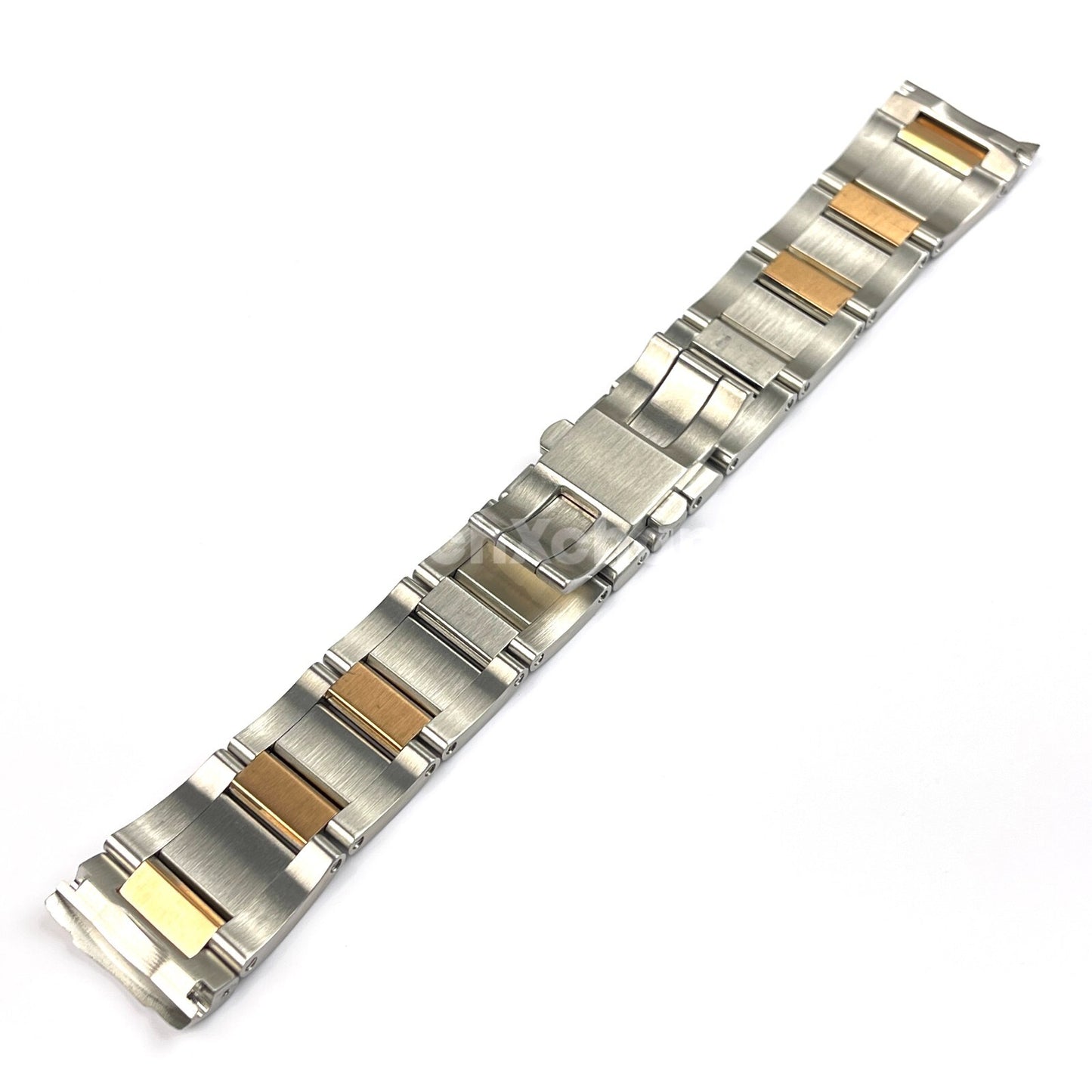 23mm Silver Rose Gold Stainless Steel Watch Band Strap Cartier Calibre W7100015