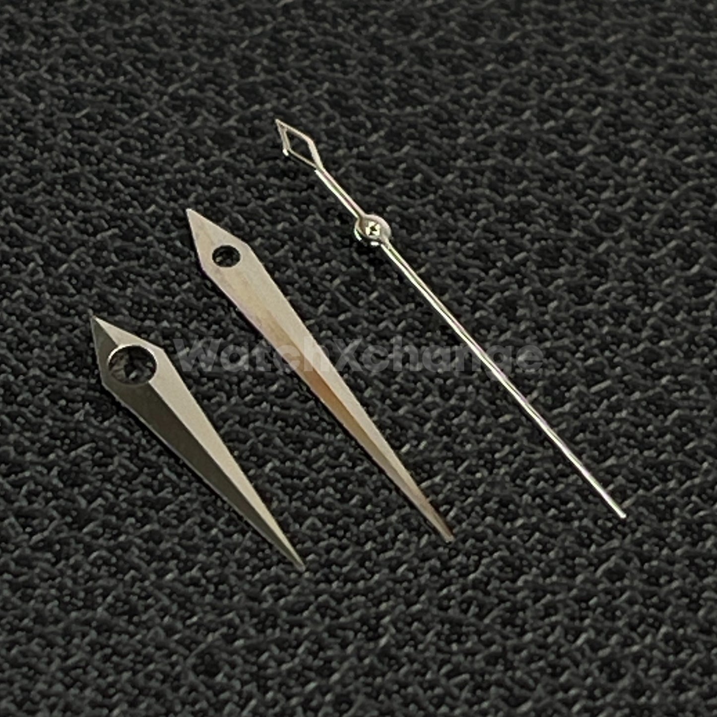 Silver Diamond Watch Hands For SEIKO NH35 NH36 Movement Triangle End Point