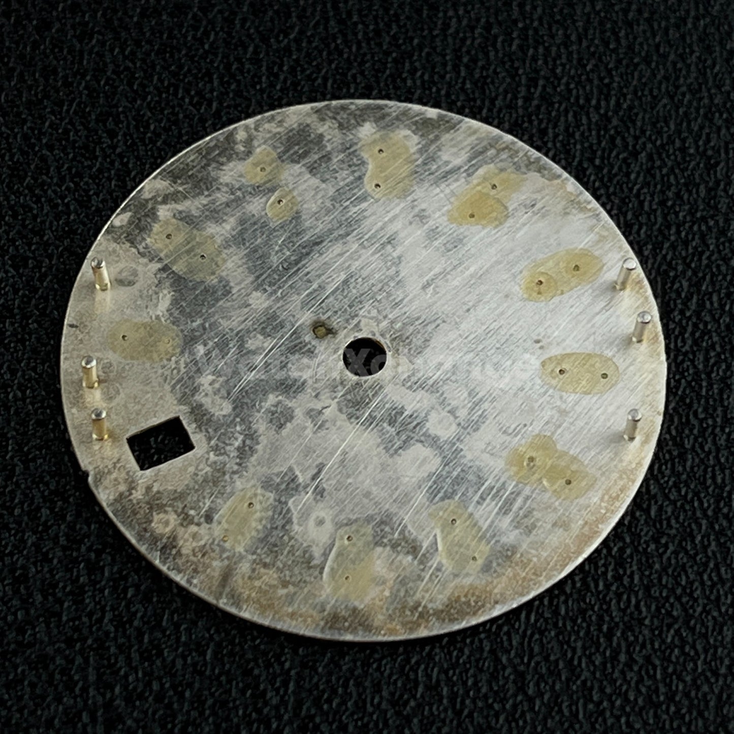 28.5mm Gold Leaf Texture Watch Dial for SEIKO NH35 4R 7S Movement Parts