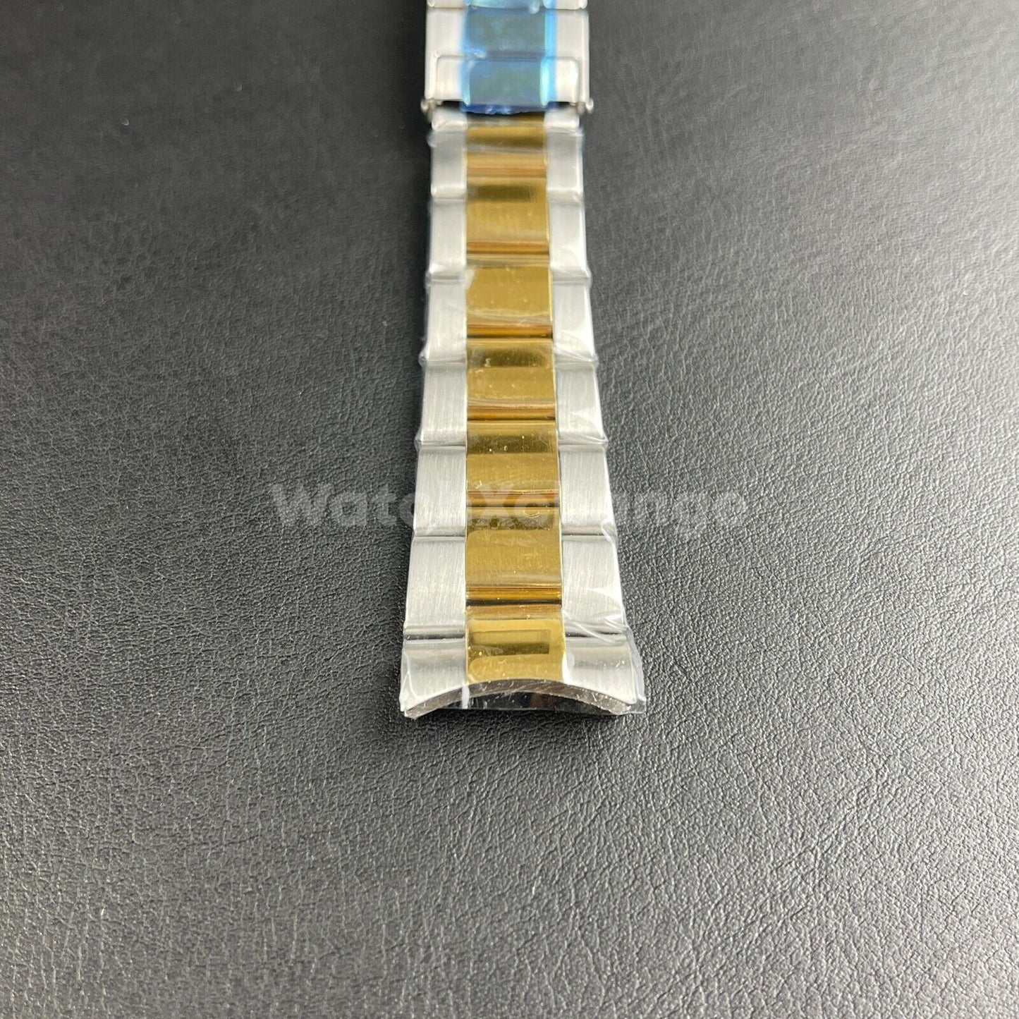 Silver Gold Watch Strap Band Replacement fit Rolex Submariner, Daytona, GMT 20mm