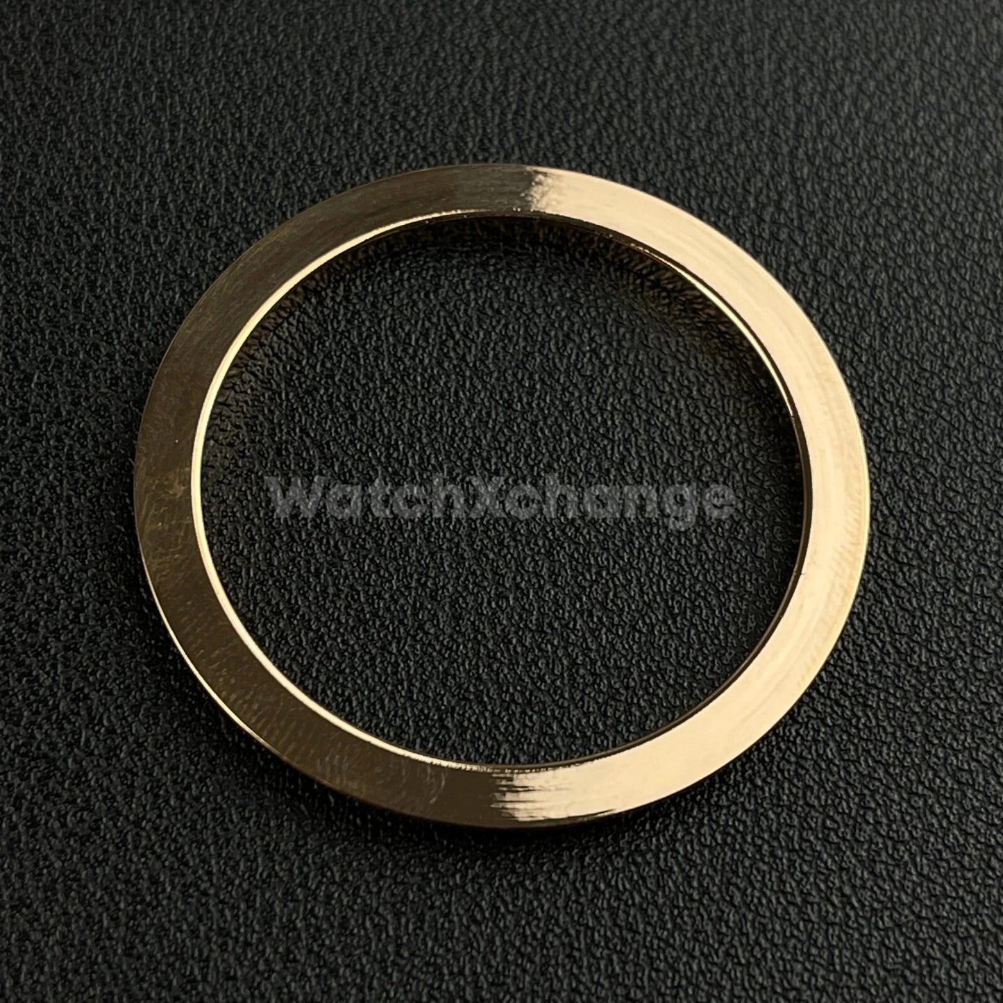 Rose Gold Fluted Polished Stainless Steel Watch Bezel Insert Ring 36mm 39mm