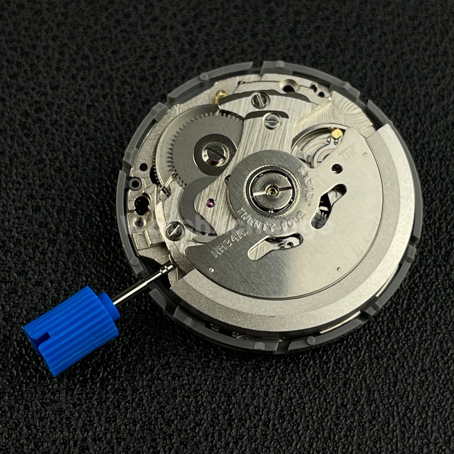 GMT NH34 Movement Automatic 24 Jewels Watch Movement Seiko White Date Wheel