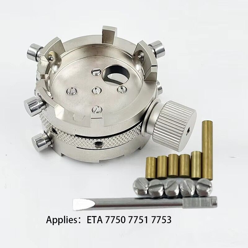 For ETA 7750 7751 7753 Watch Movement Holder Watchmaker Repair Tool