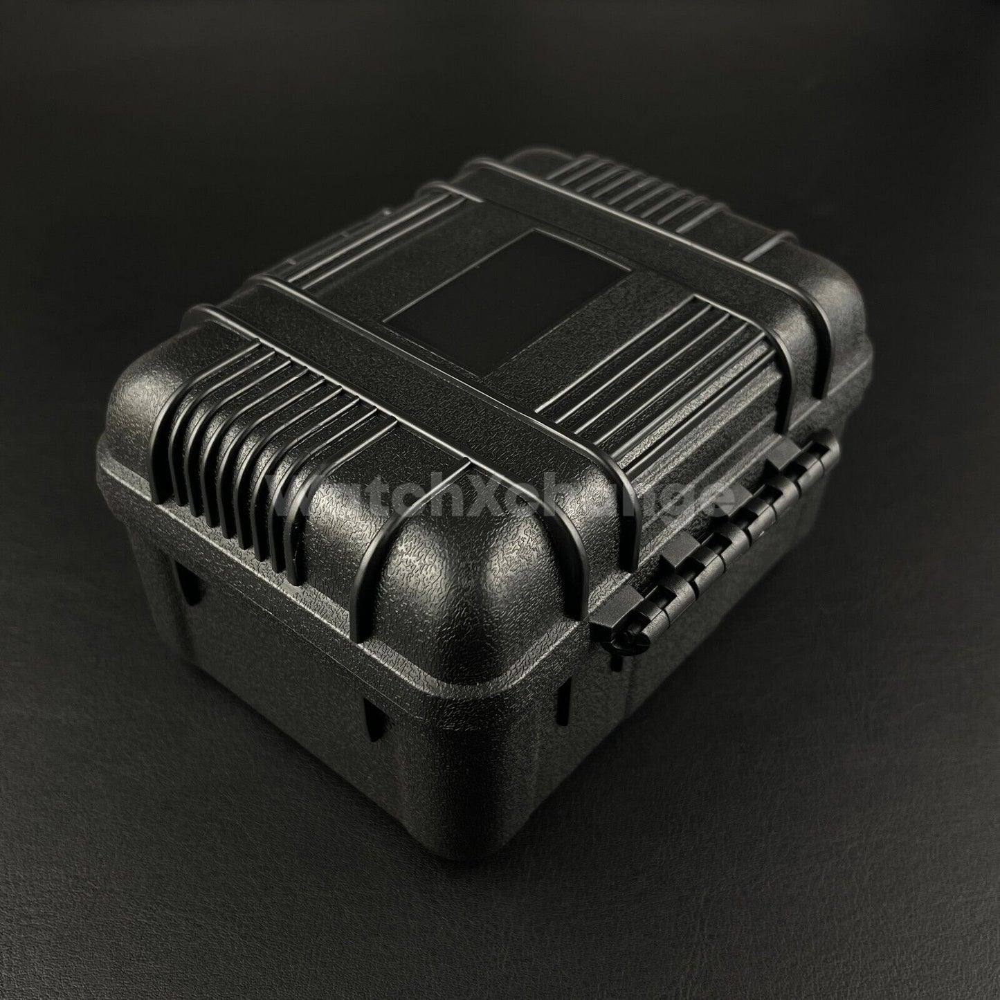 Single Watch Storage Travel Case Waterproof Protective Lockable Box Black