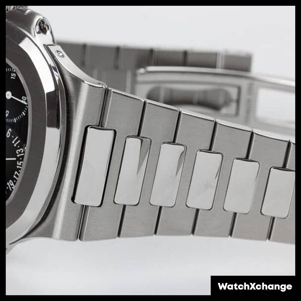 Stainless Steel Watch Band Fit For Patek Philippe Nautilus 5711/5726 Strap 25mm