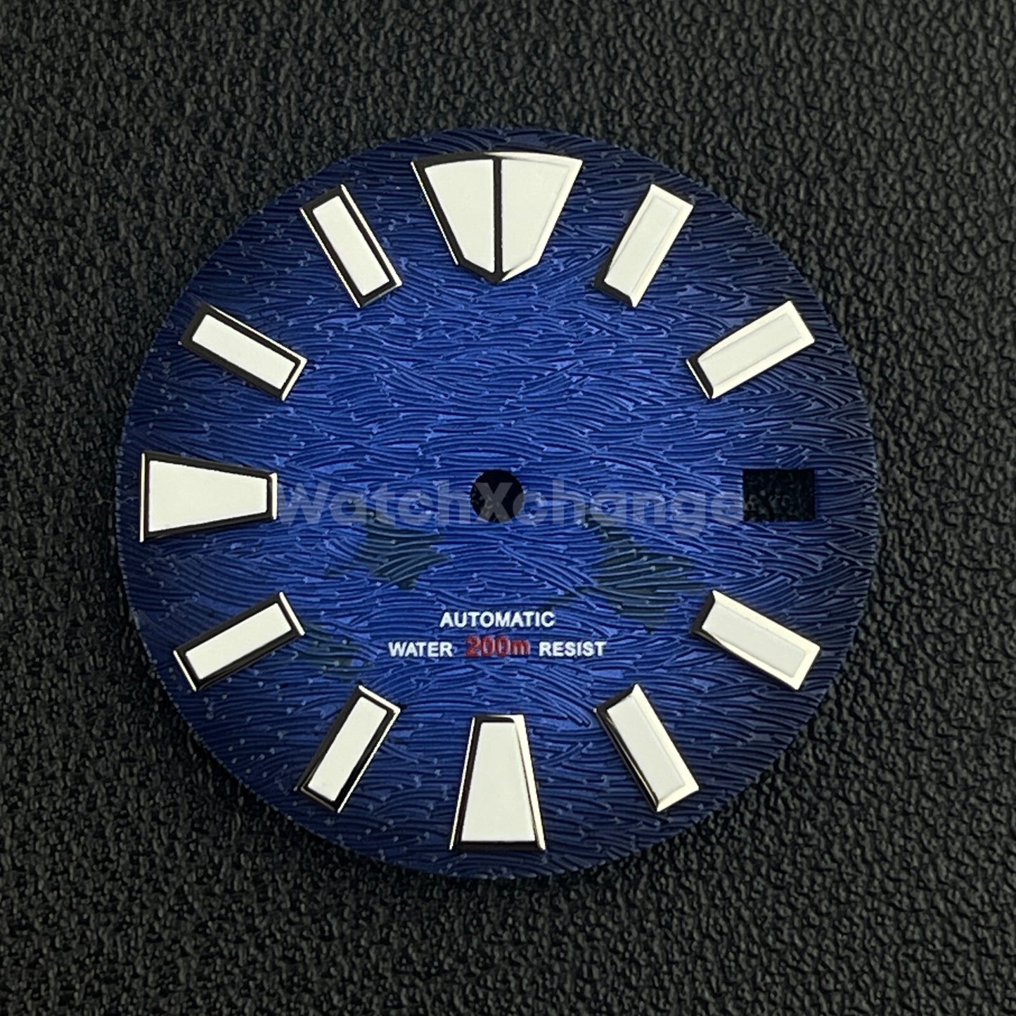 28.5mm Blue & Black Watch Dial Face for SEIKO NH35 NH36 Movement