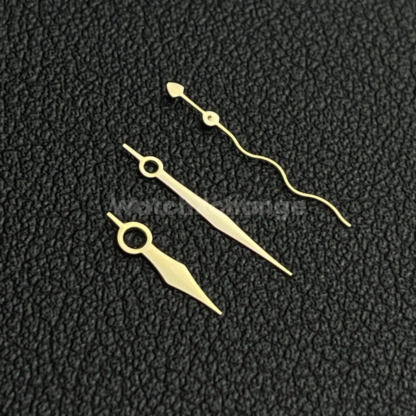 Gold Curly Ripple Watch Hands For SEIKO NH35A/36/4R/7S Movements