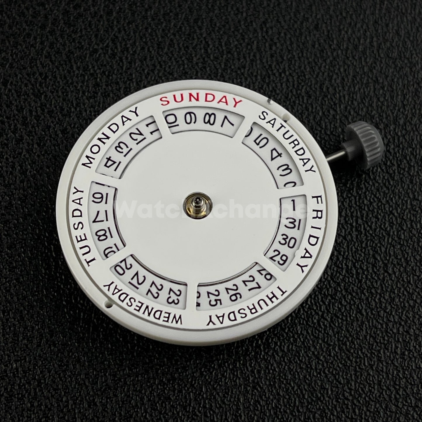 Miyota 8285 Movement Dual Calendar White Machine Mechanical Movement Watch Part